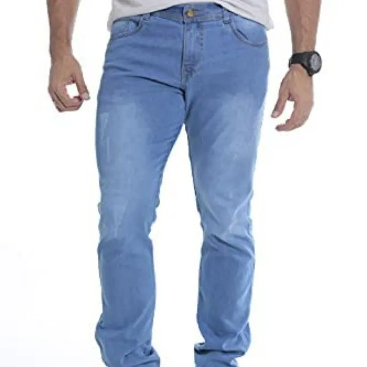 Calça jeans masculino com elastano