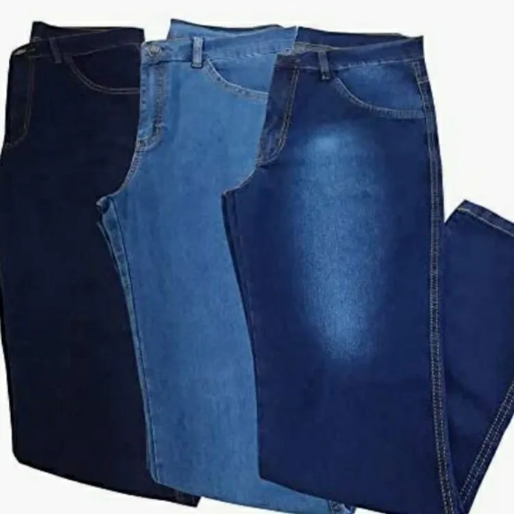 Calca jeans masculina com elastano