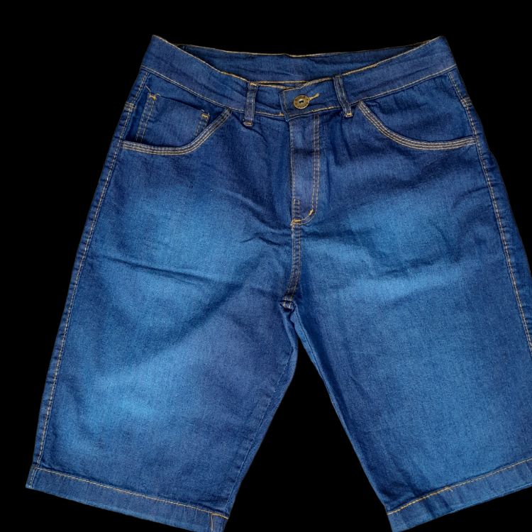 Bermuda jeans masculino