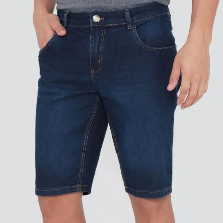 Bermuda jeans masculino