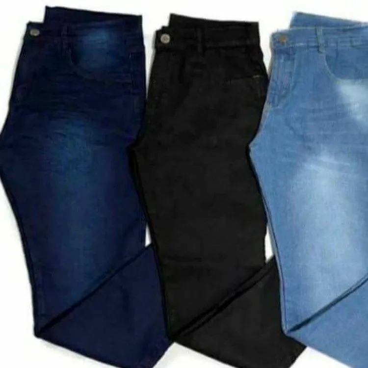 Calça jeans masculino com elastano