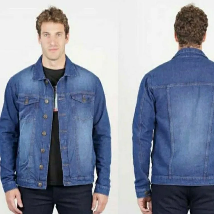 Jaqueta jeans masculina