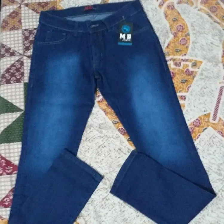 Calca jeans masculina com elastano