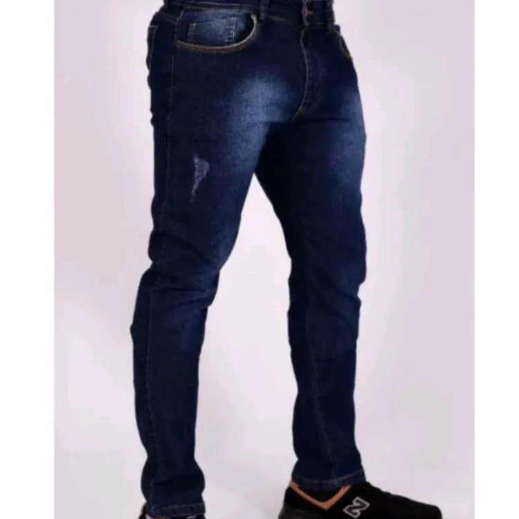 Calça jeans masculino com elastano