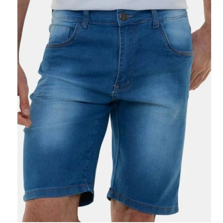 Bermuda jeans masculino