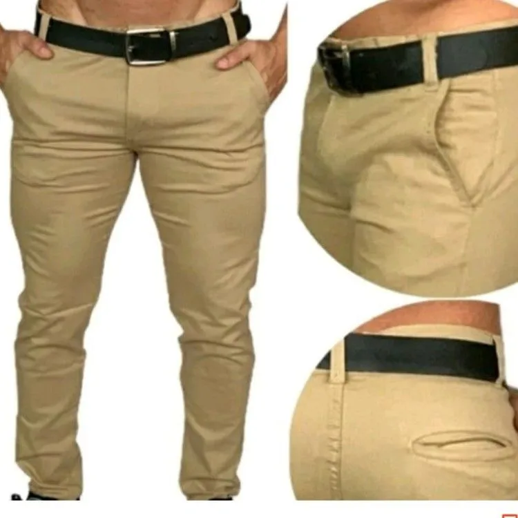 Calça bolsa faça masculino sarja