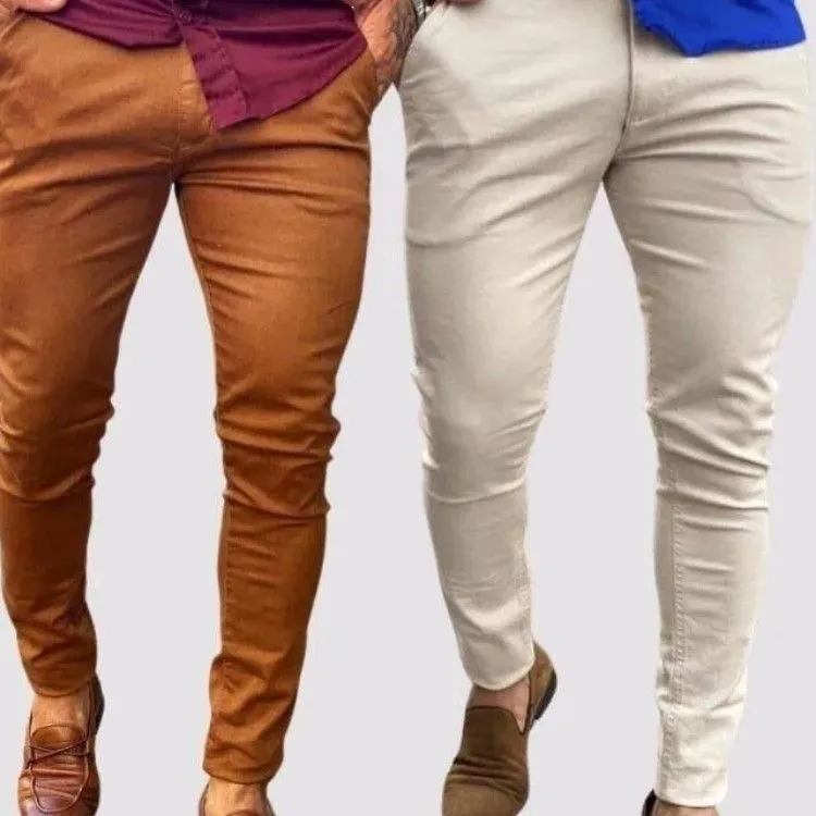 Calça masculino bolso faça