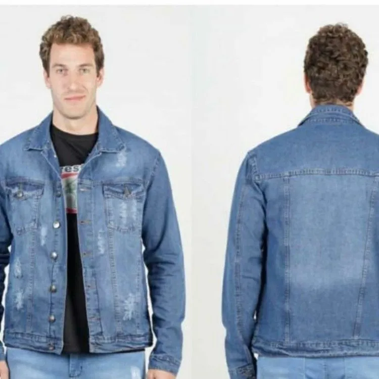 Jaqueta jeans masculino