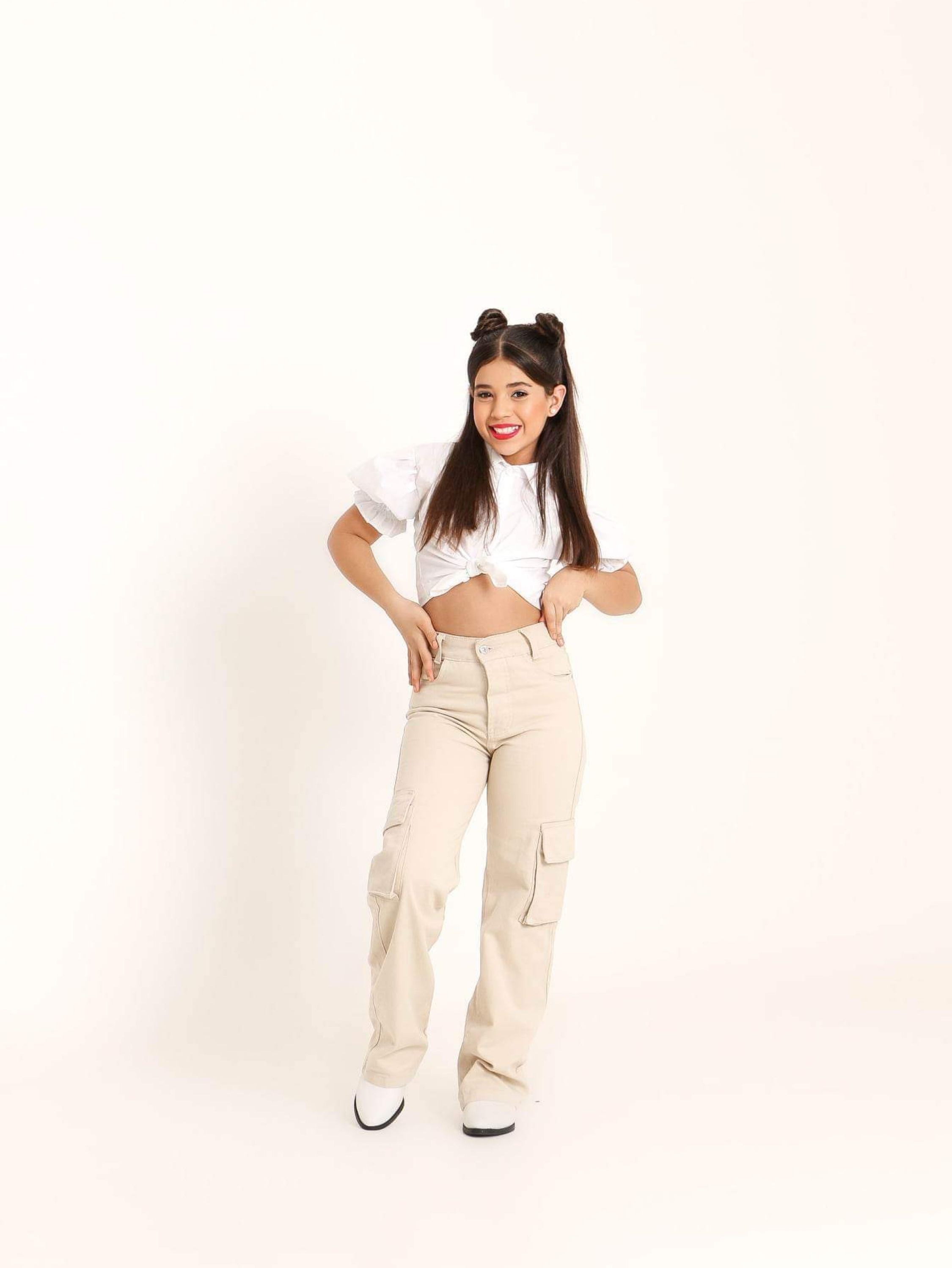 Wide leg cargo infantil