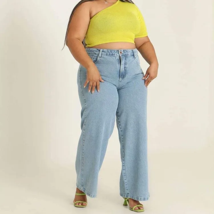 Wide leg plus size