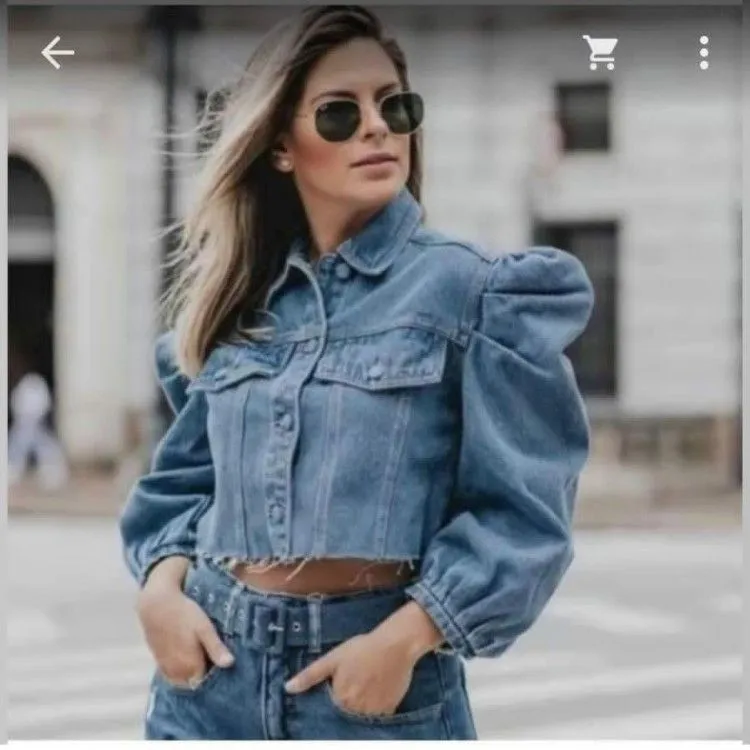 casaco jeans