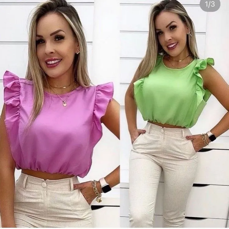 Blusa modal feminina