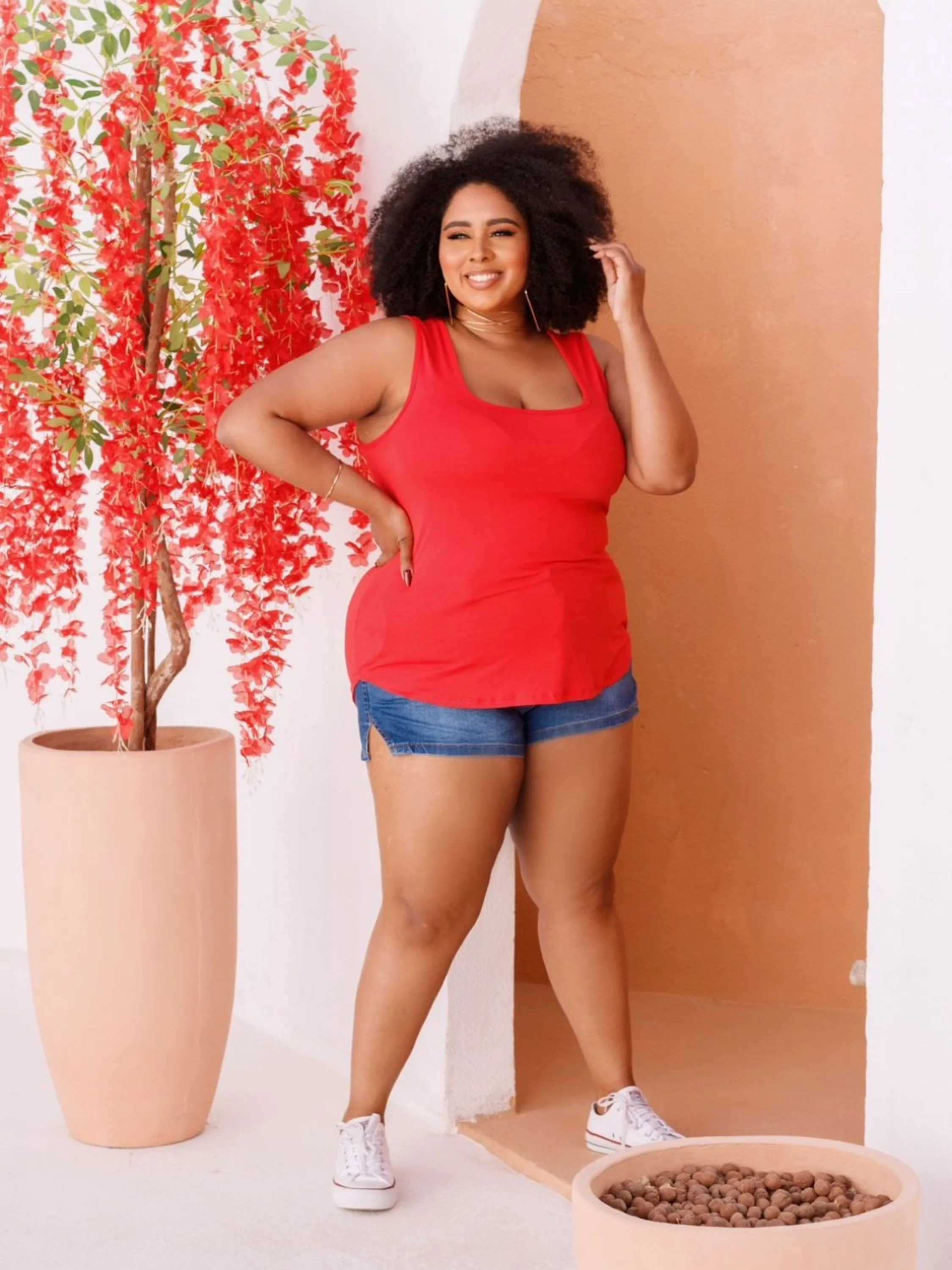 Regatao plus size G1 ao G3 regata básica tamanho grande