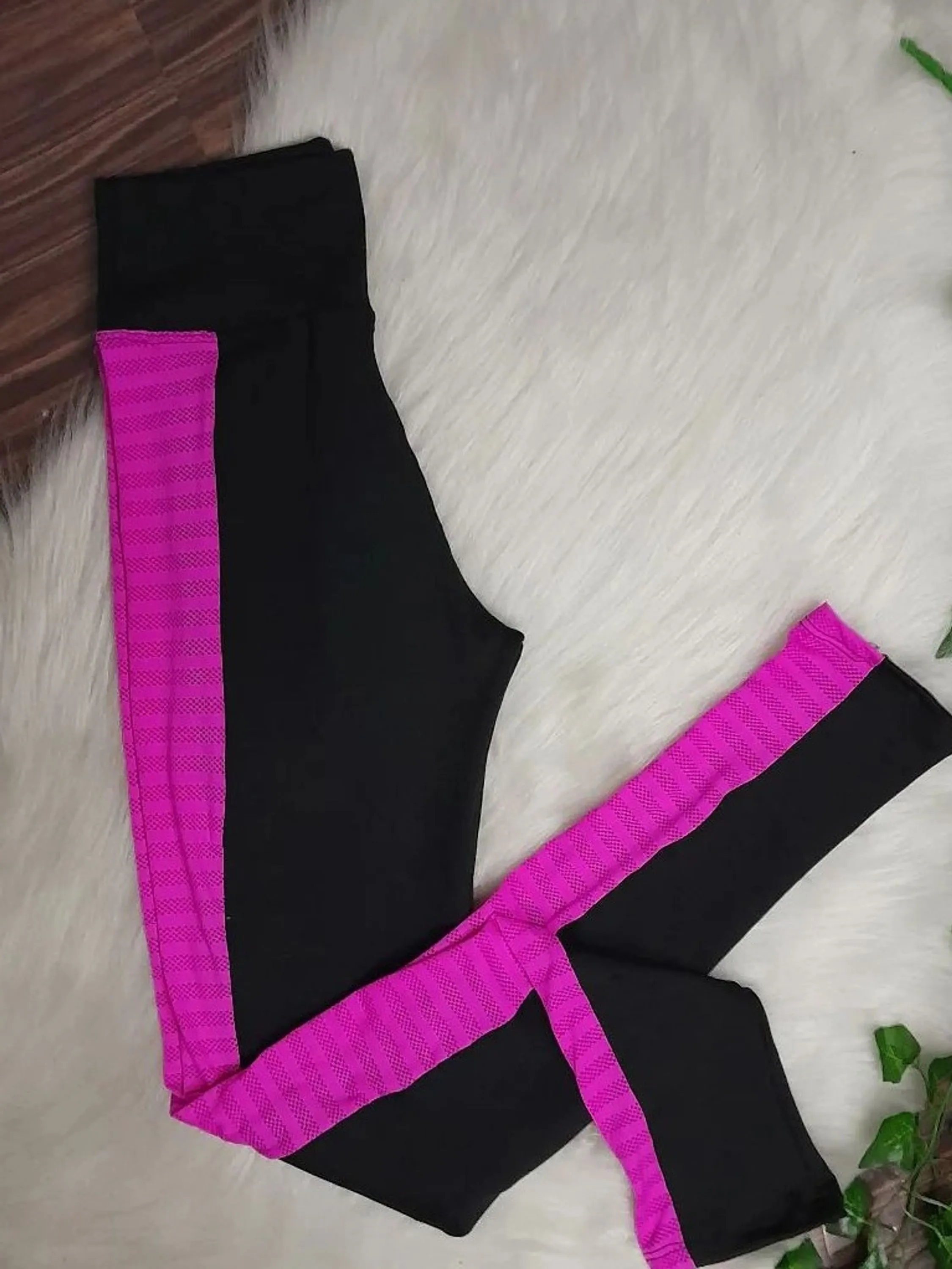 Legging com faixa em dry fit linda calça moda fitness feminina moda academia