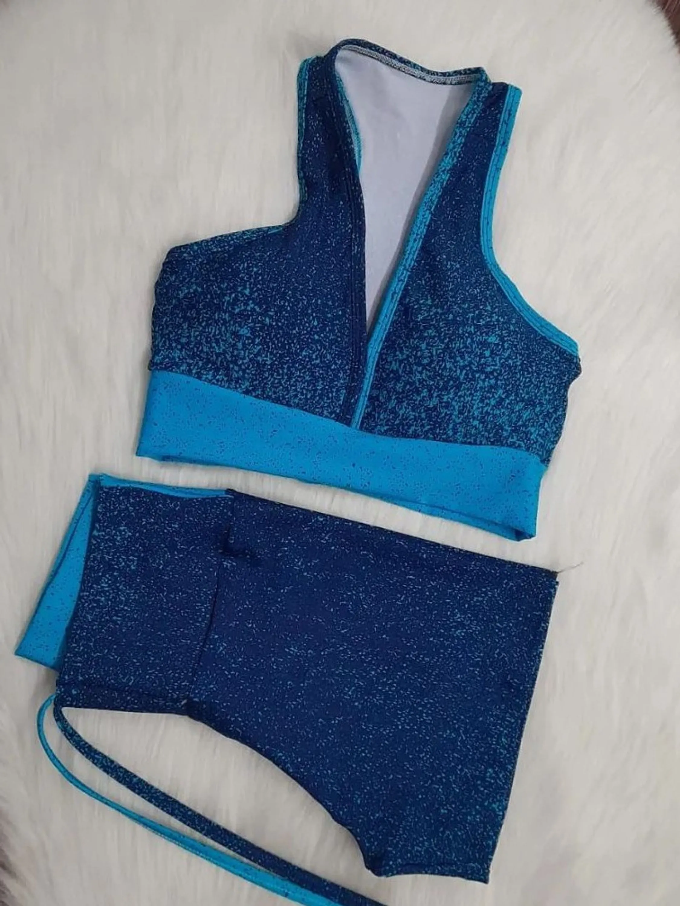 Conjunto feminino verão cordinha conjunto degrade conjunto fitness