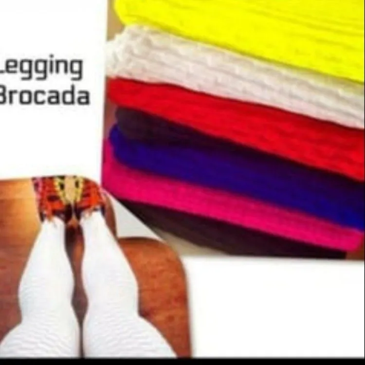 Legging bolha flocada