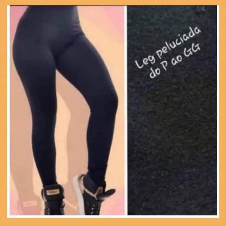 Legging peluciada GROSSA alta qualidade