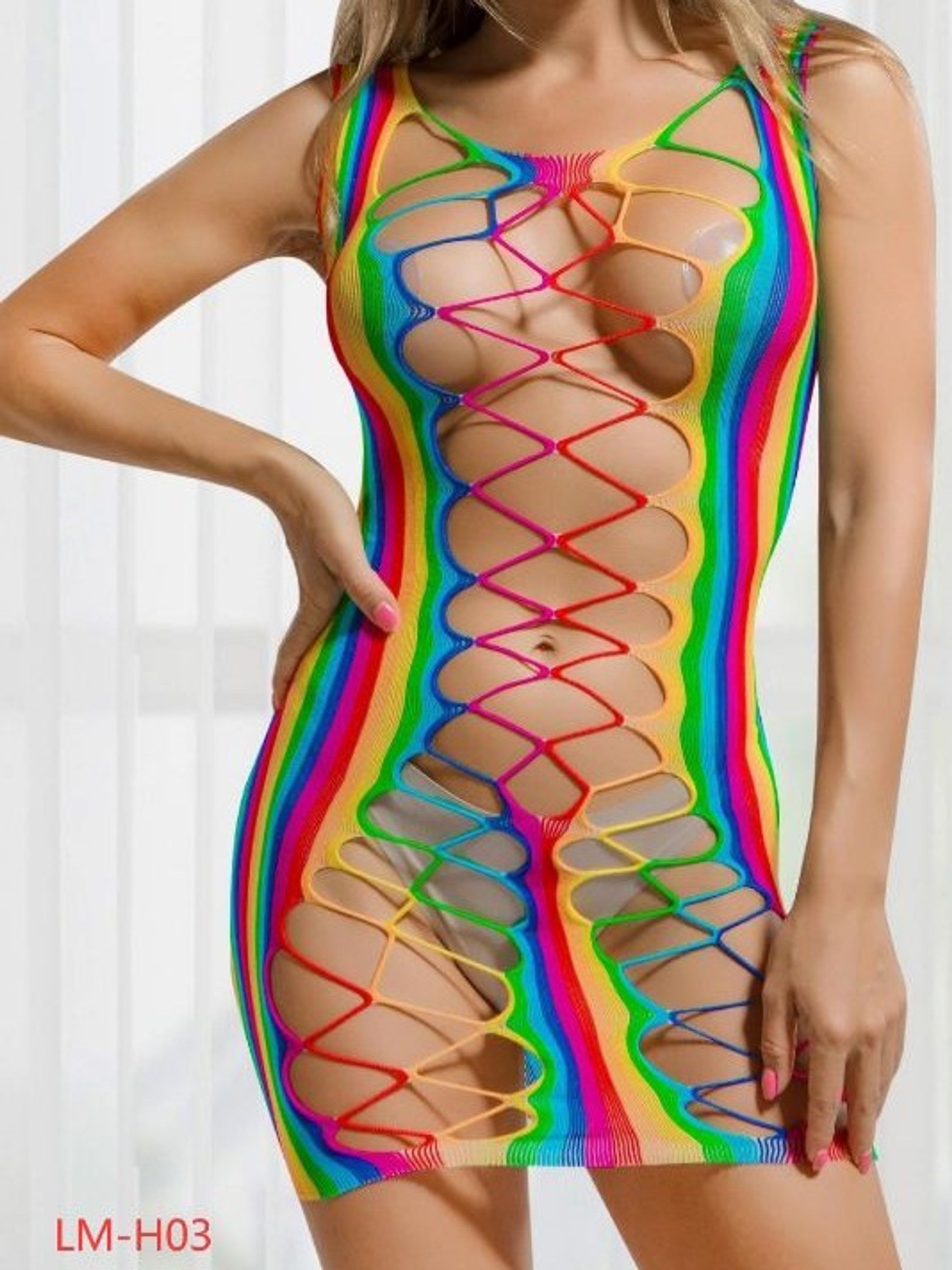 Vestido ousadia e alegria.