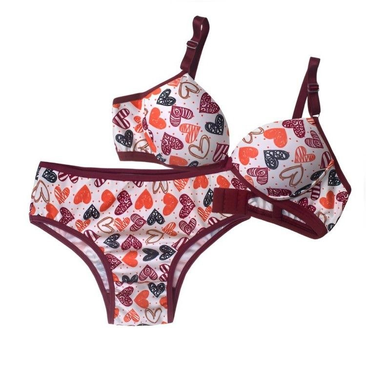 CONJUNTO MENINA MOÇA COM BOJO