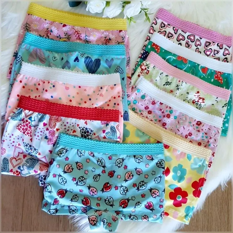 KIT C/ 4 BOXER NINA INFANTIL