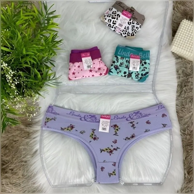 KIT C/ 10 CALCINHAS COTTON AMACIADO GG