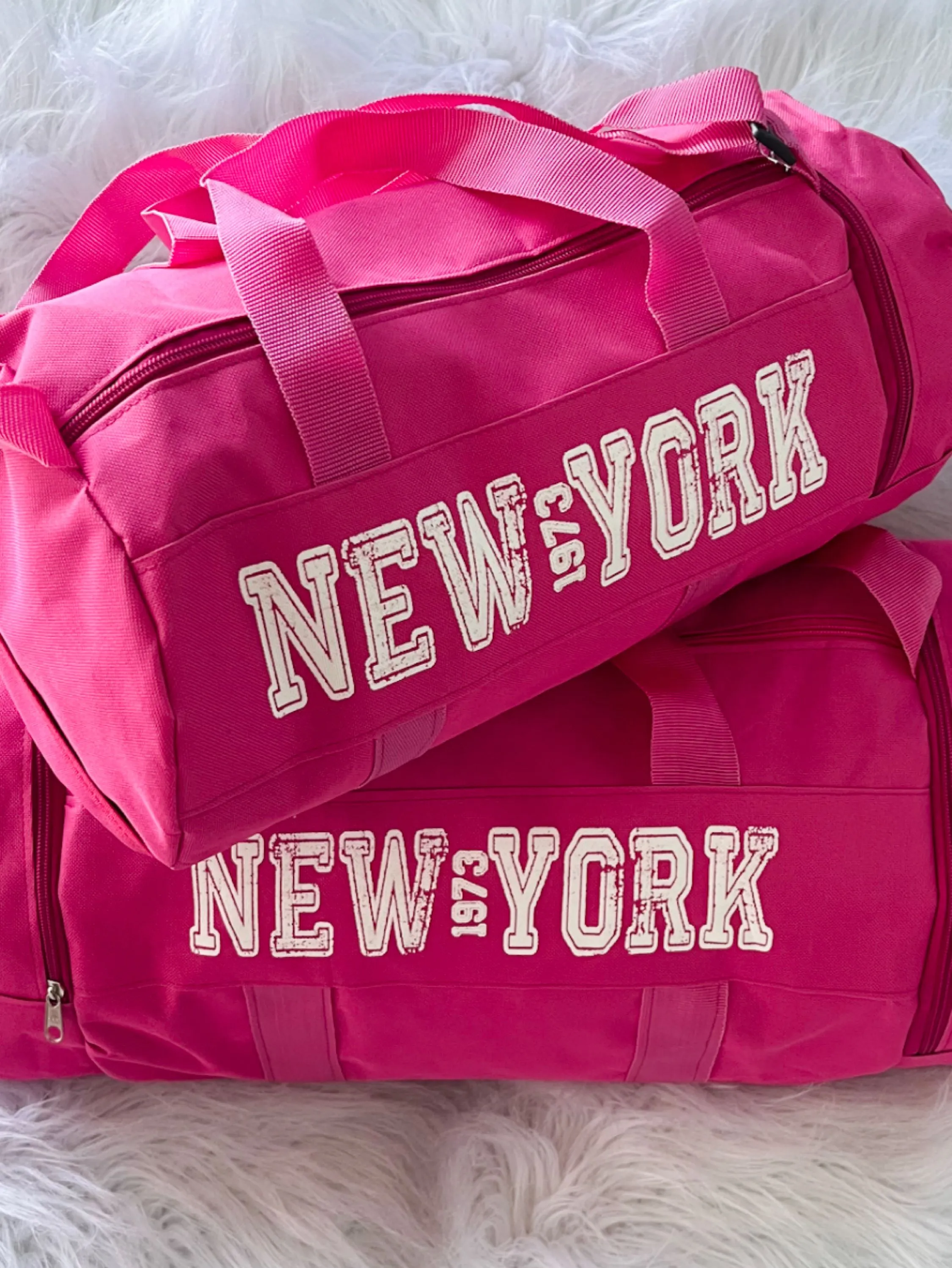 Kit bolsa viagem passeio academia NEW YORK