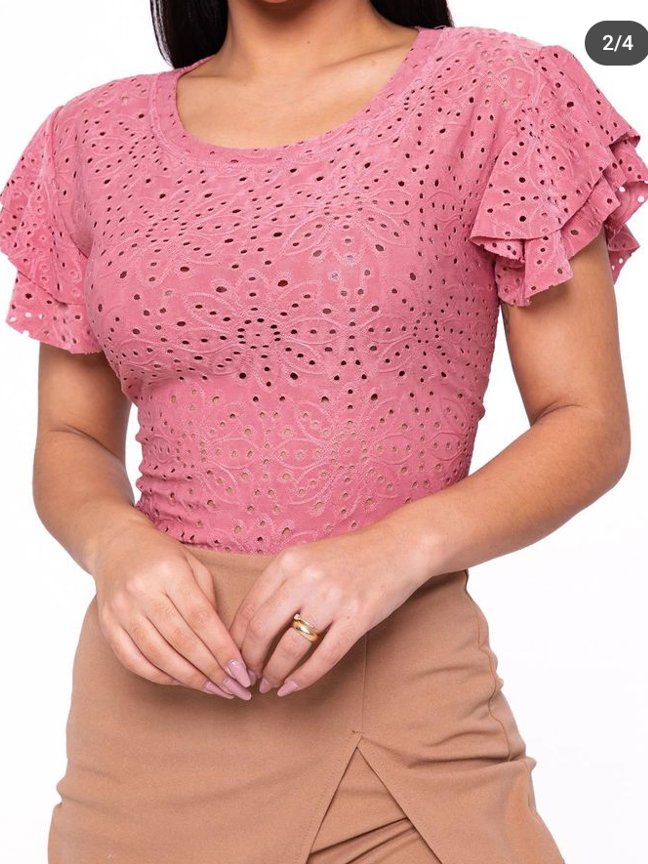 Blusa em lese