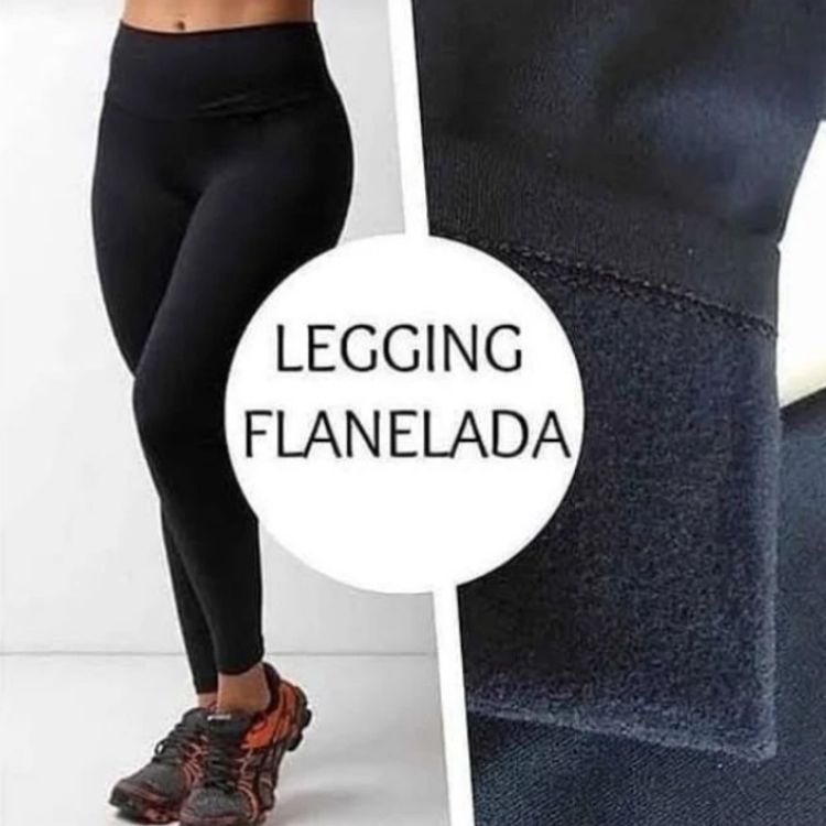 Legging flanelado