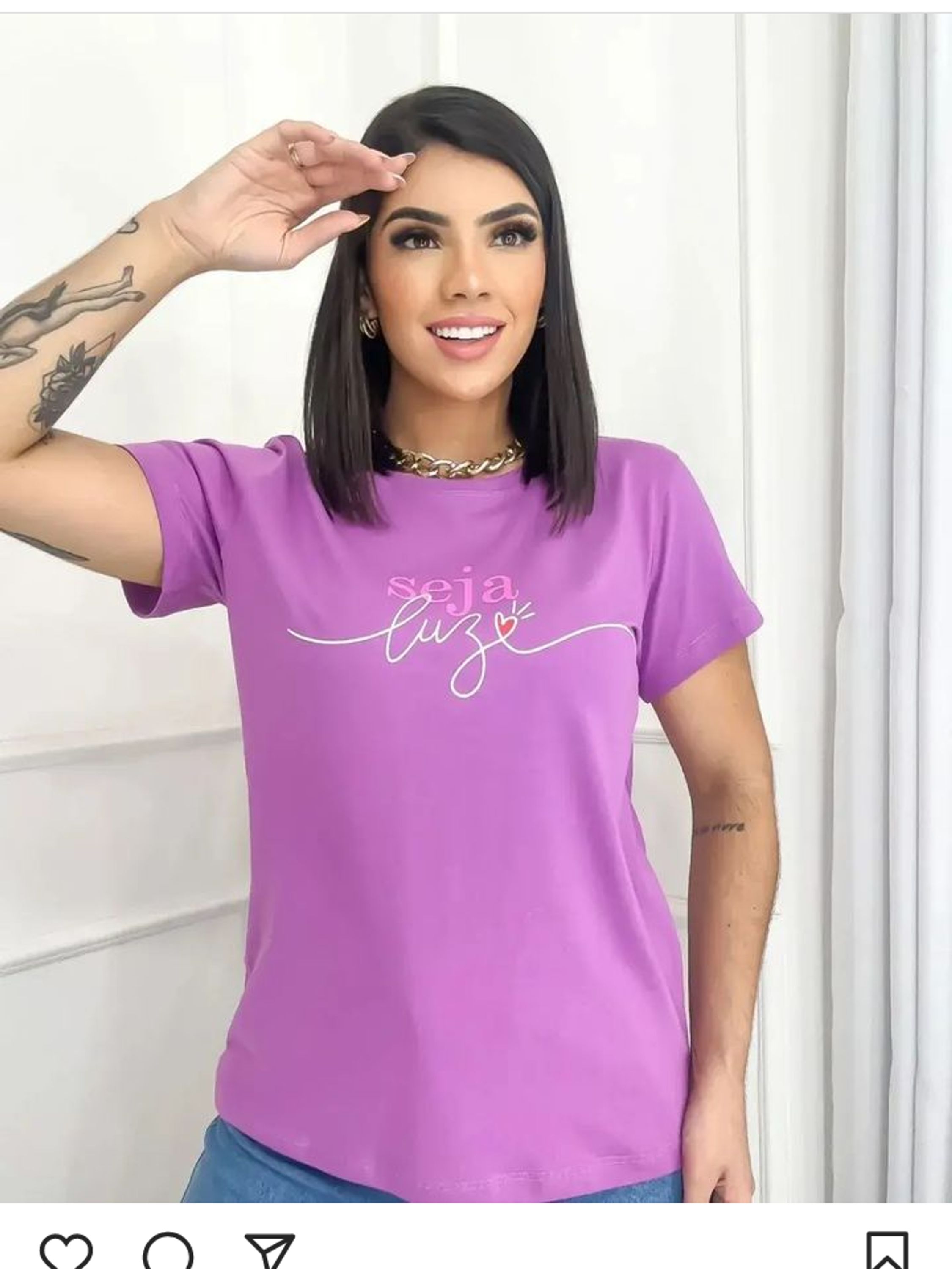 T shirt algodão