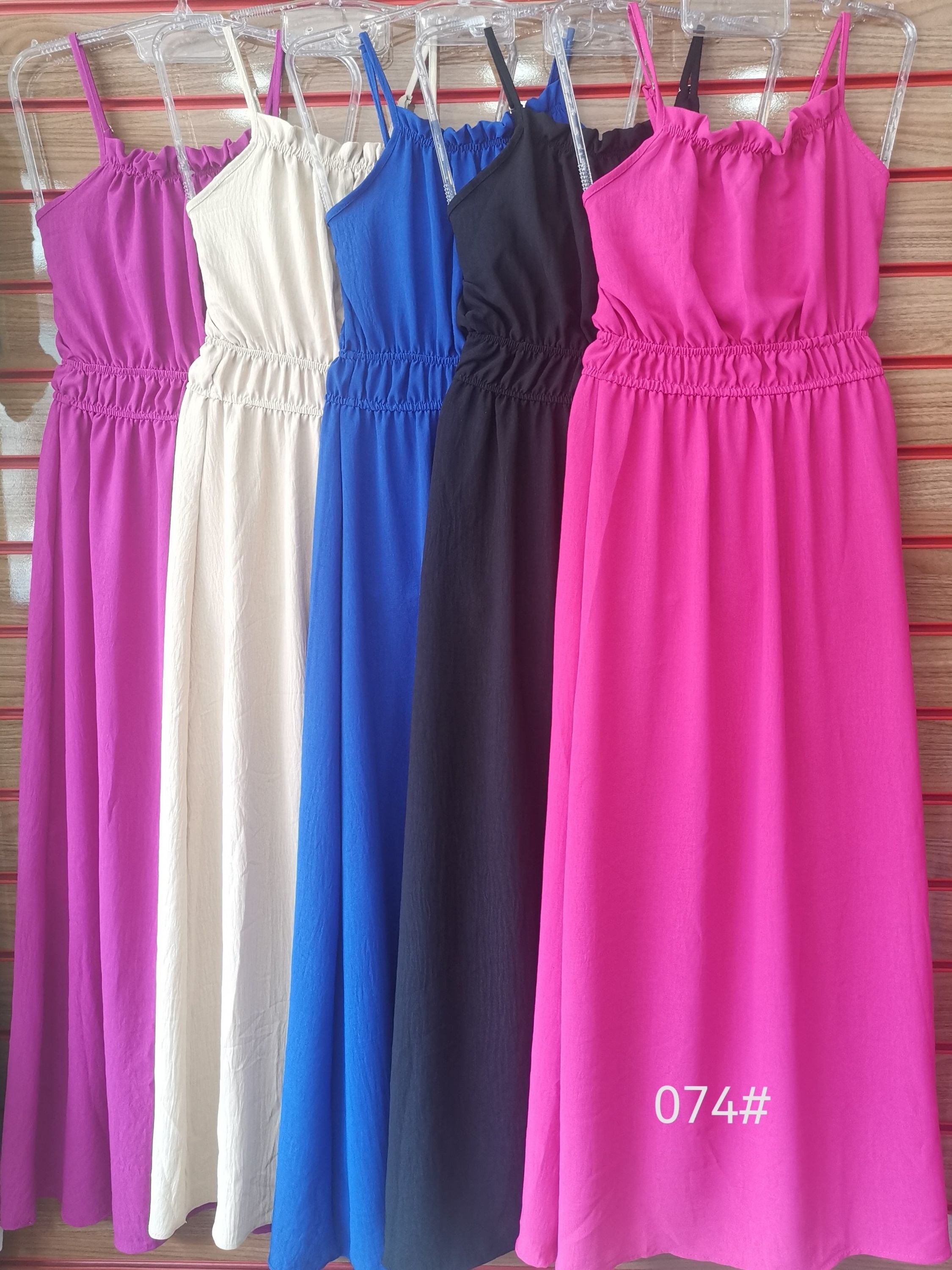 vestido longo de alcinha