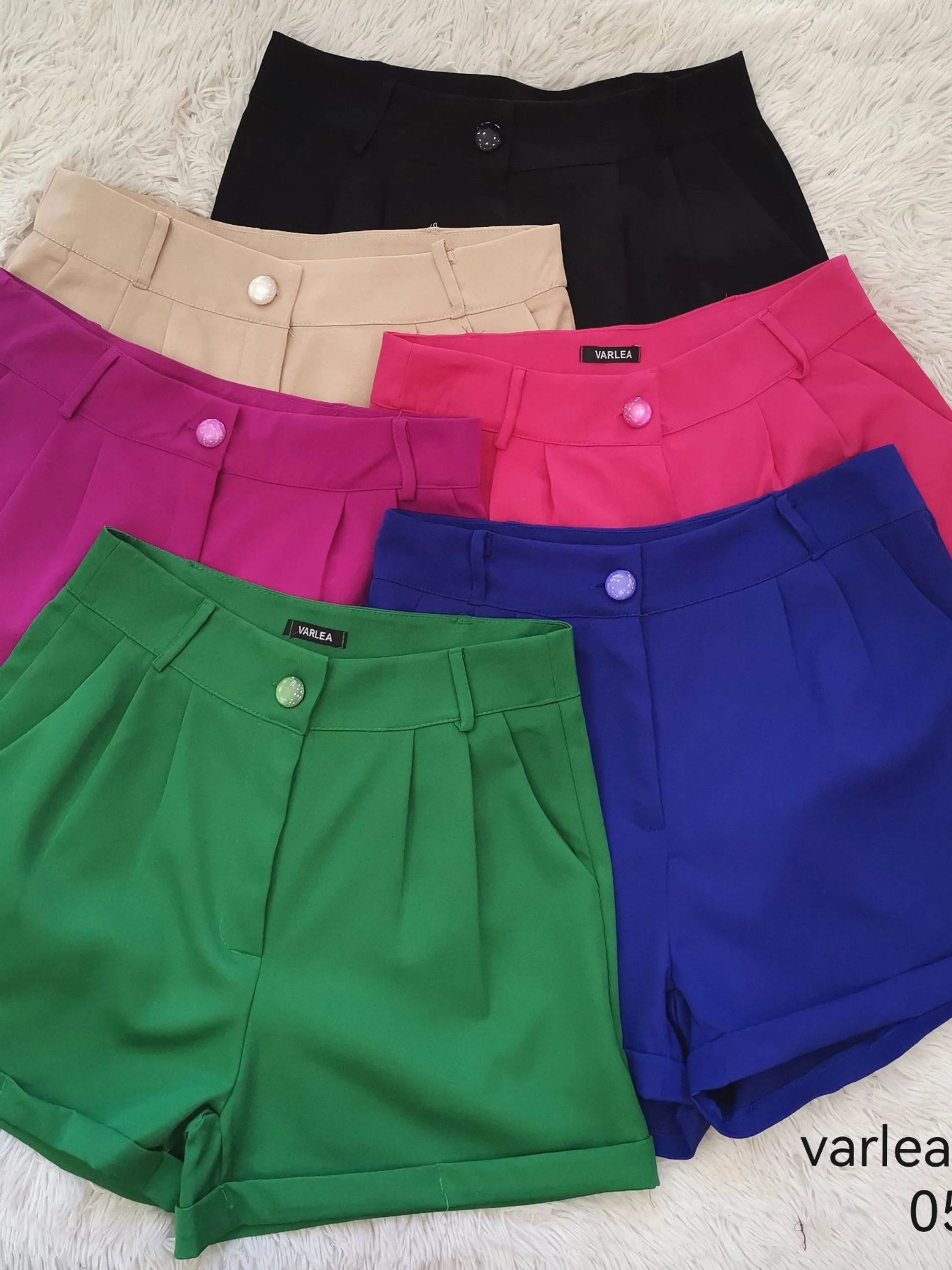 shorts de alfaiataria 056#