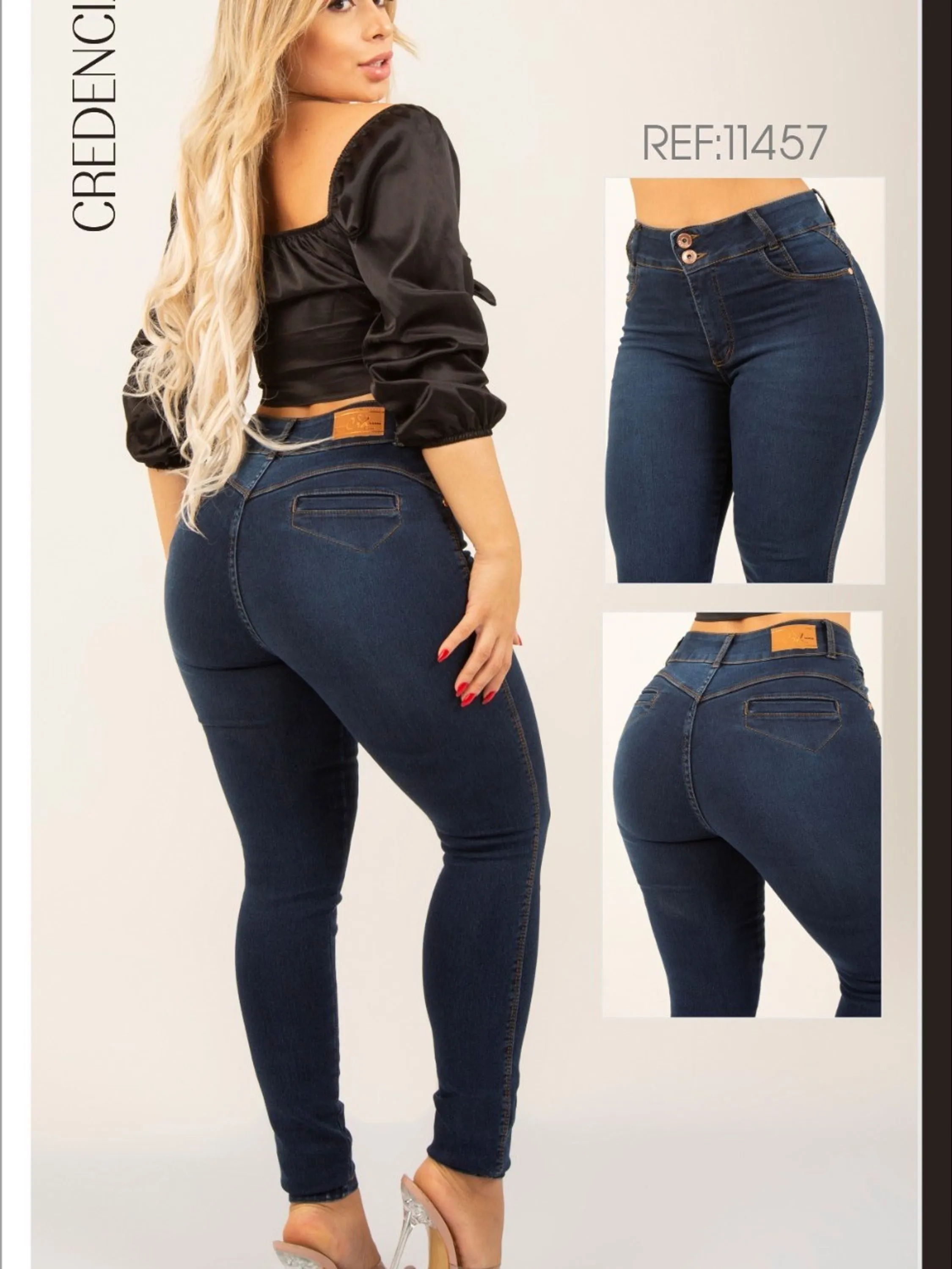 Calça jeans intermediária