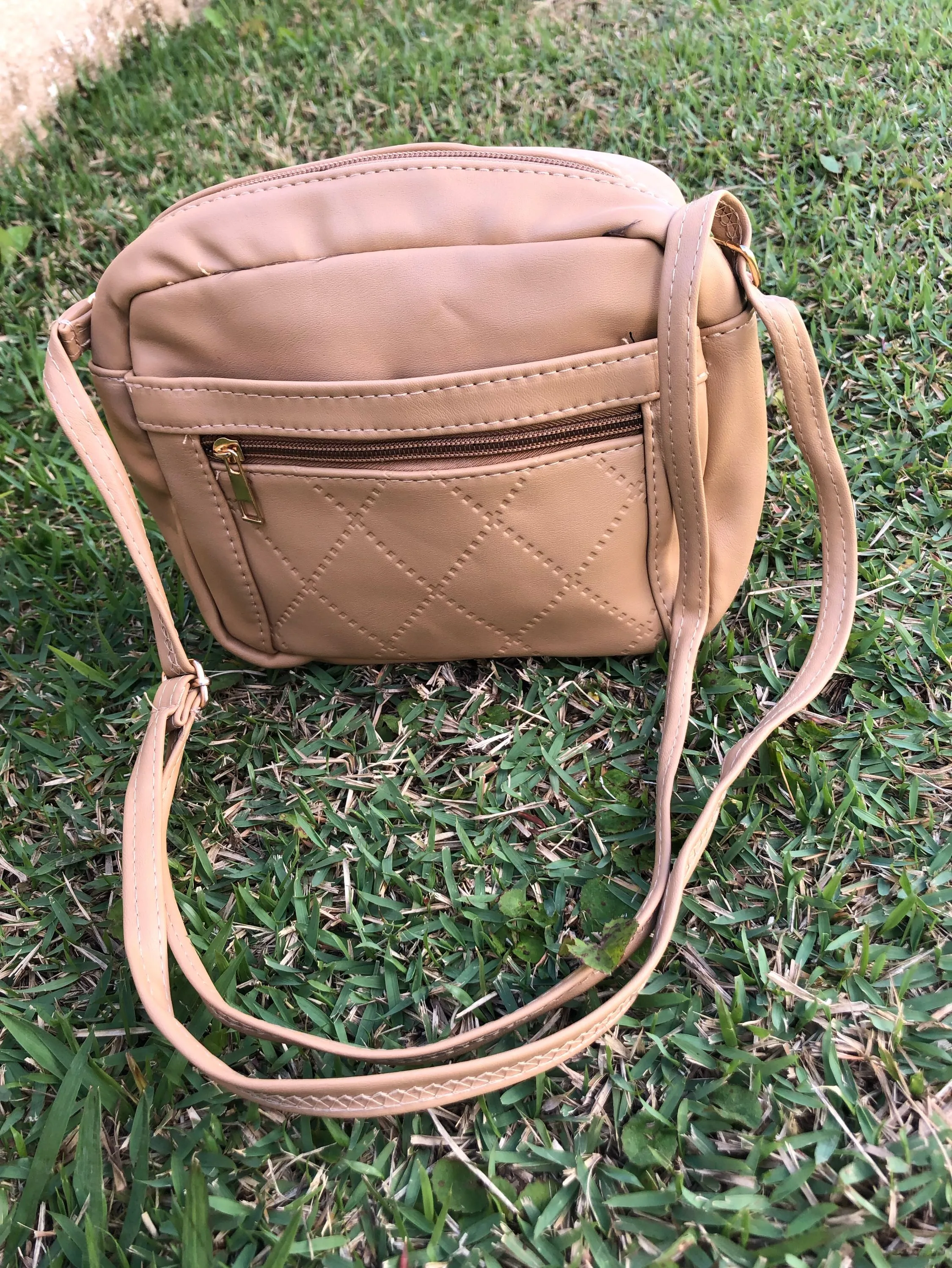 Crossbody femininos com mais bolsos pacote 12 pecas