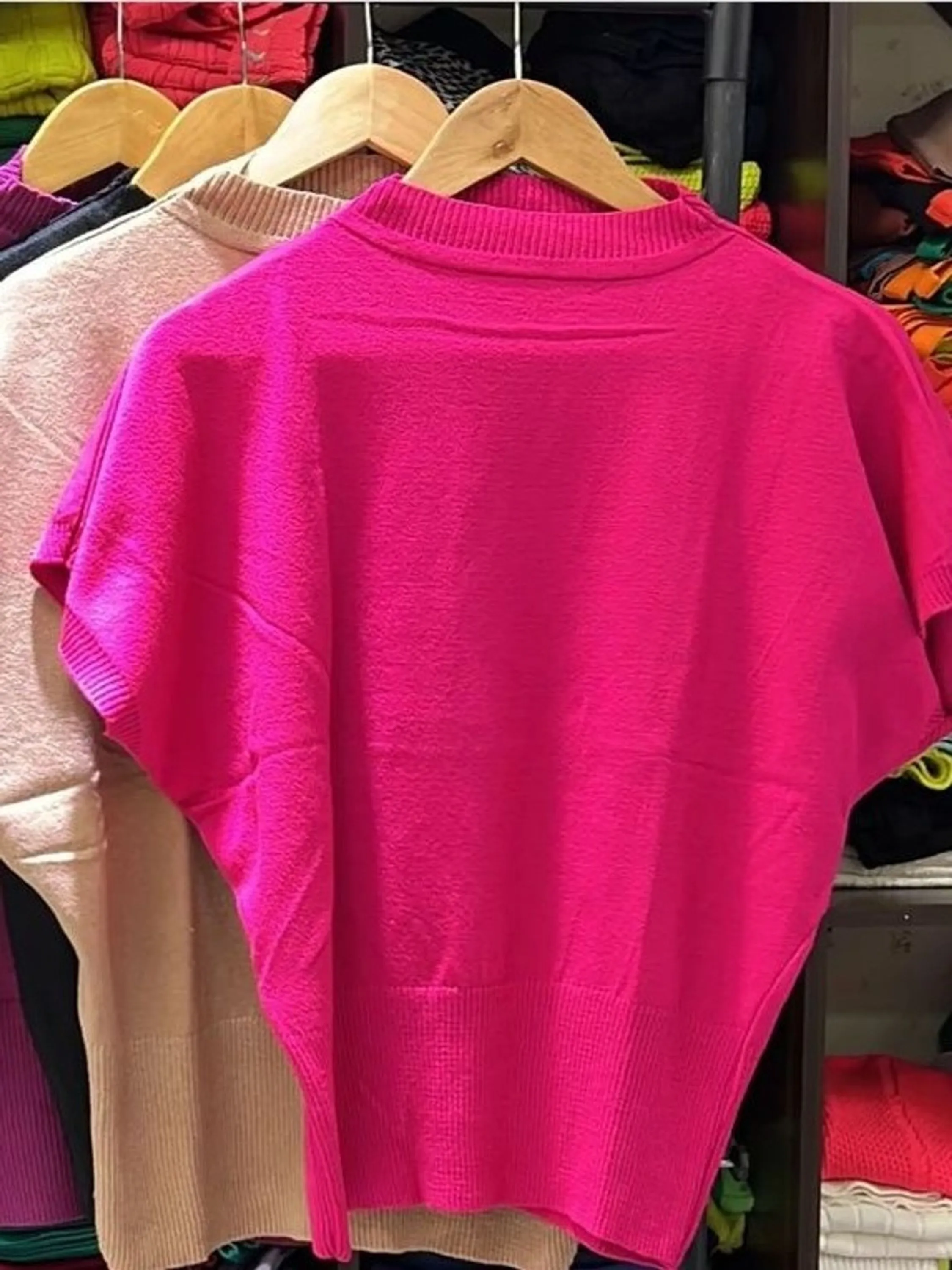 Blusa de tricô modal