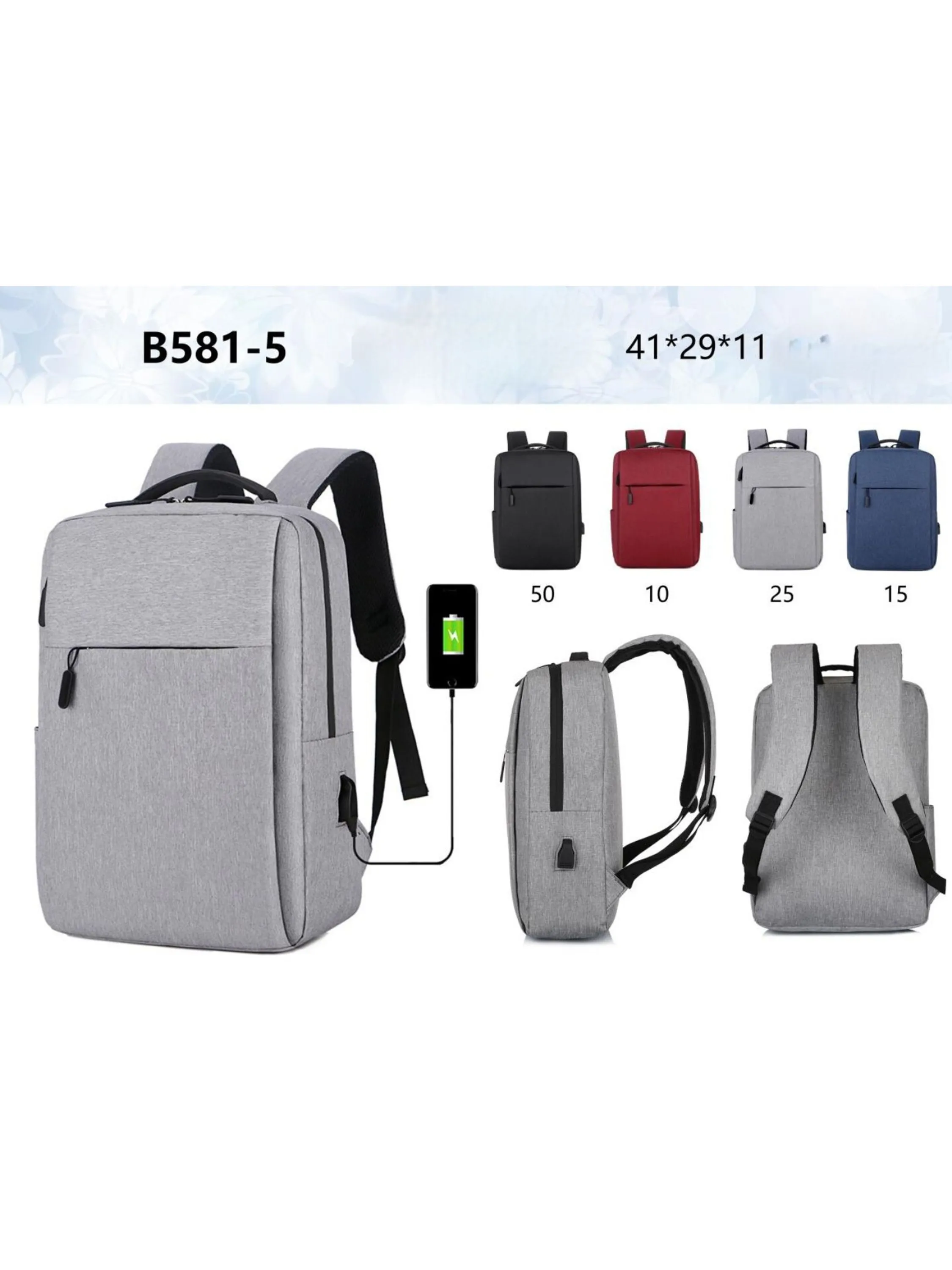 Mochila masculina B581