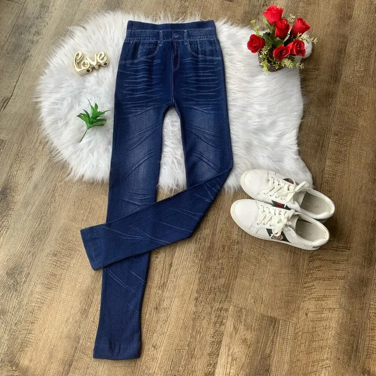 Calça legging jeans fake 010