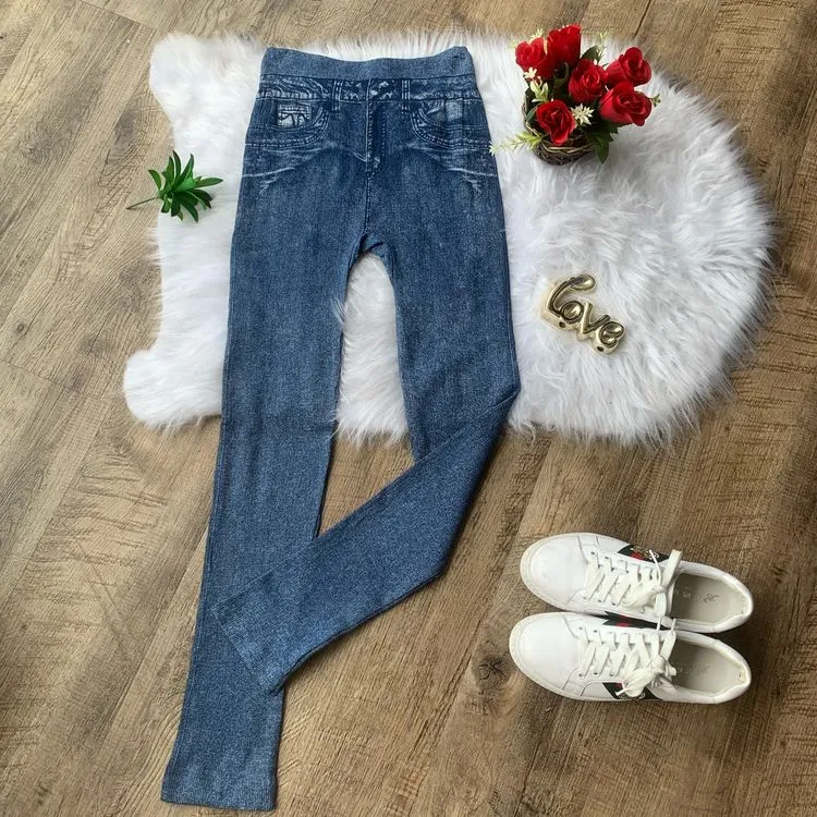 Calça legging jeans fake 018