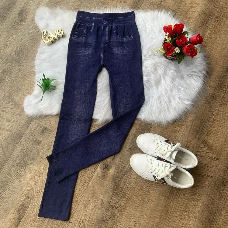 Calça legging jeans fake 027