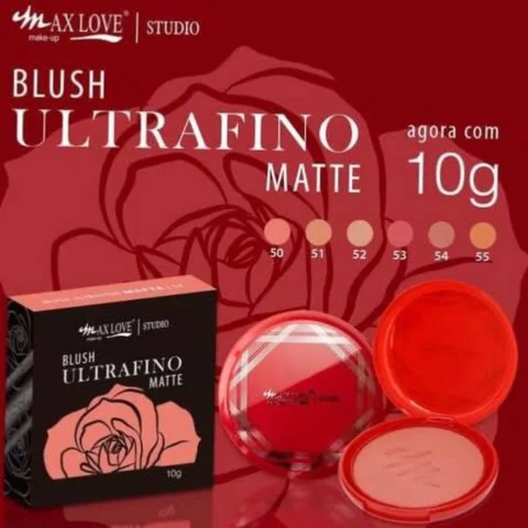 Blush ultrafino matte