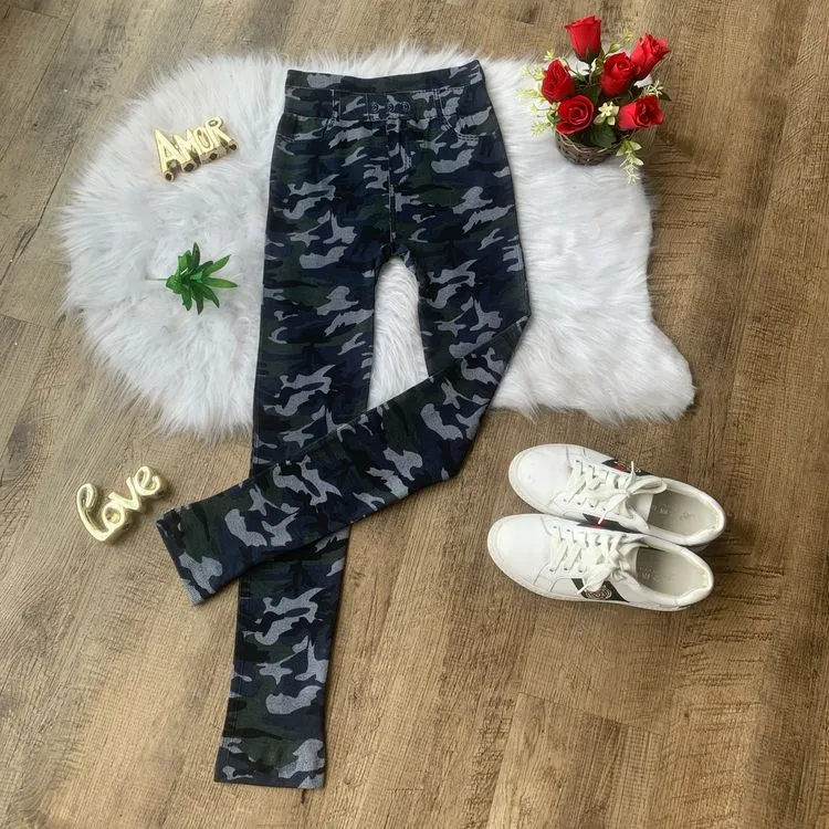 Calça legging camuflada 028