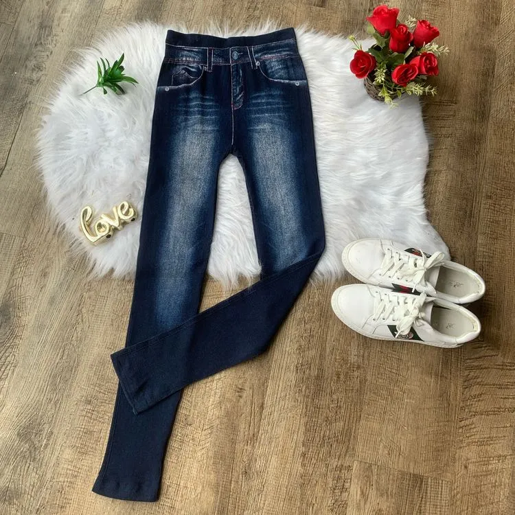 Calça legging jeans fake 019