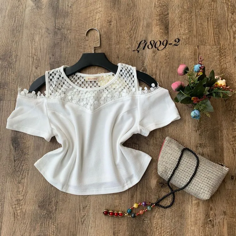 Blusa cropped ciganinha