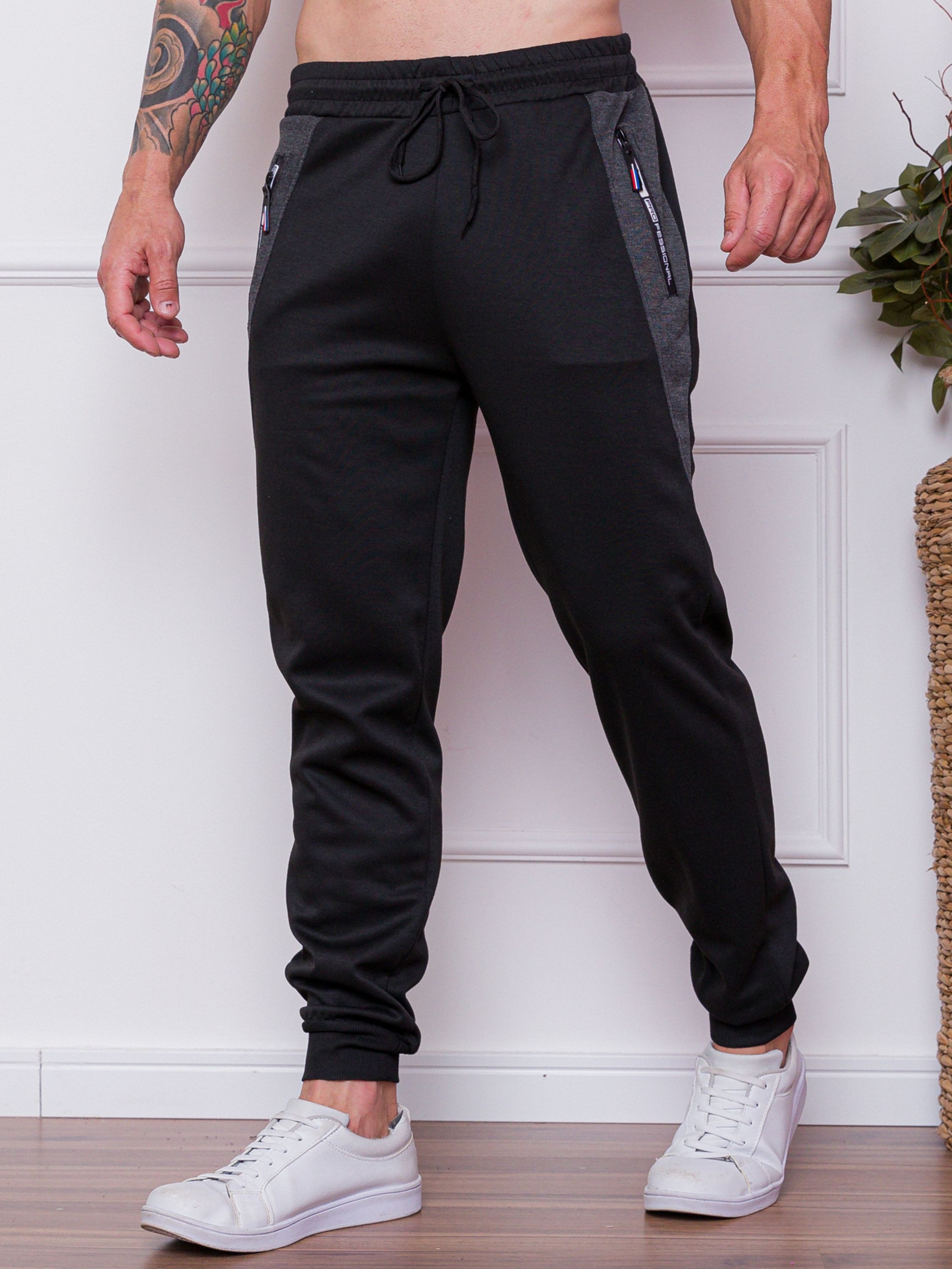 Masculina Moletom Calças