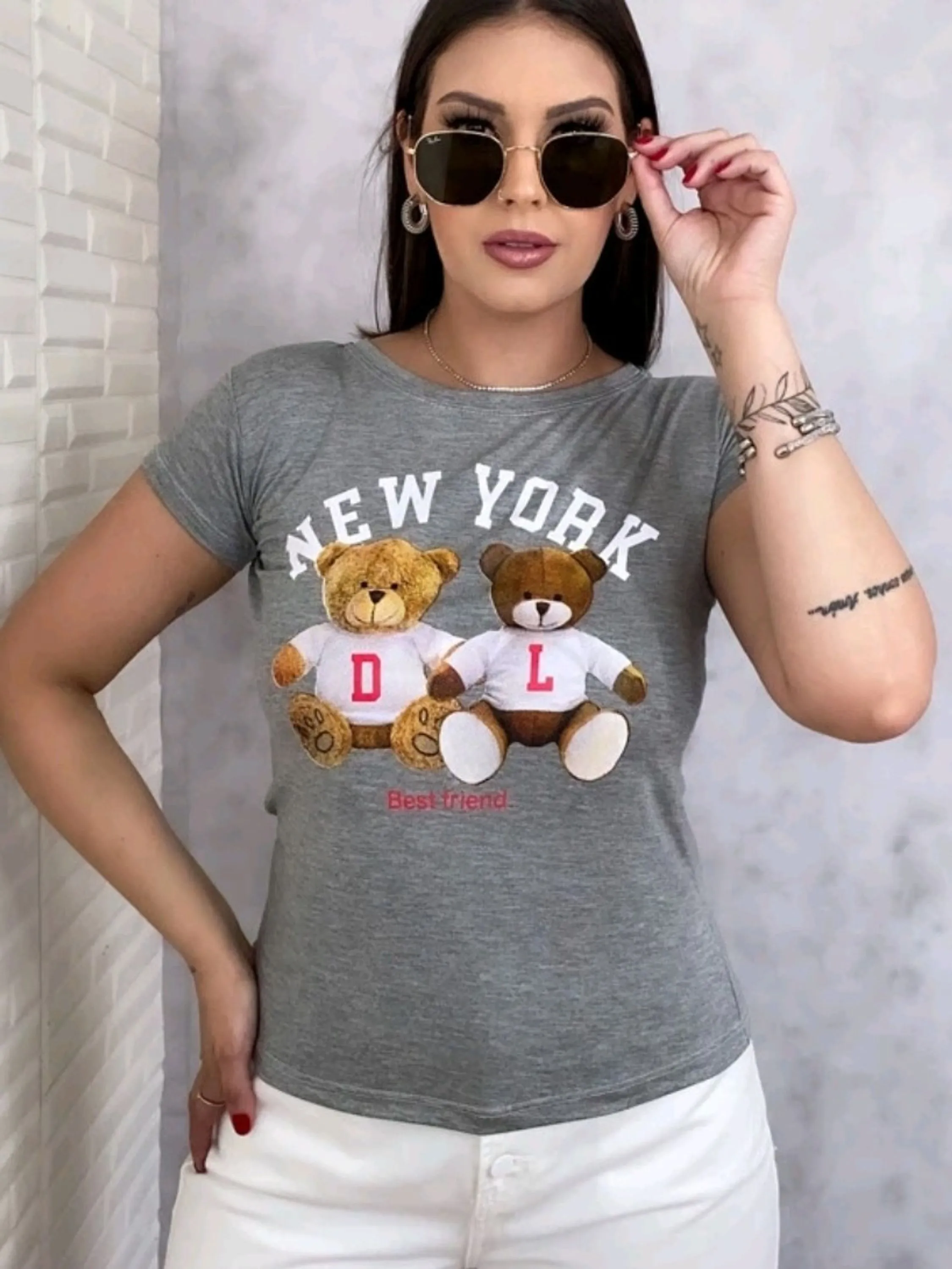 Tshirt New York ursinho