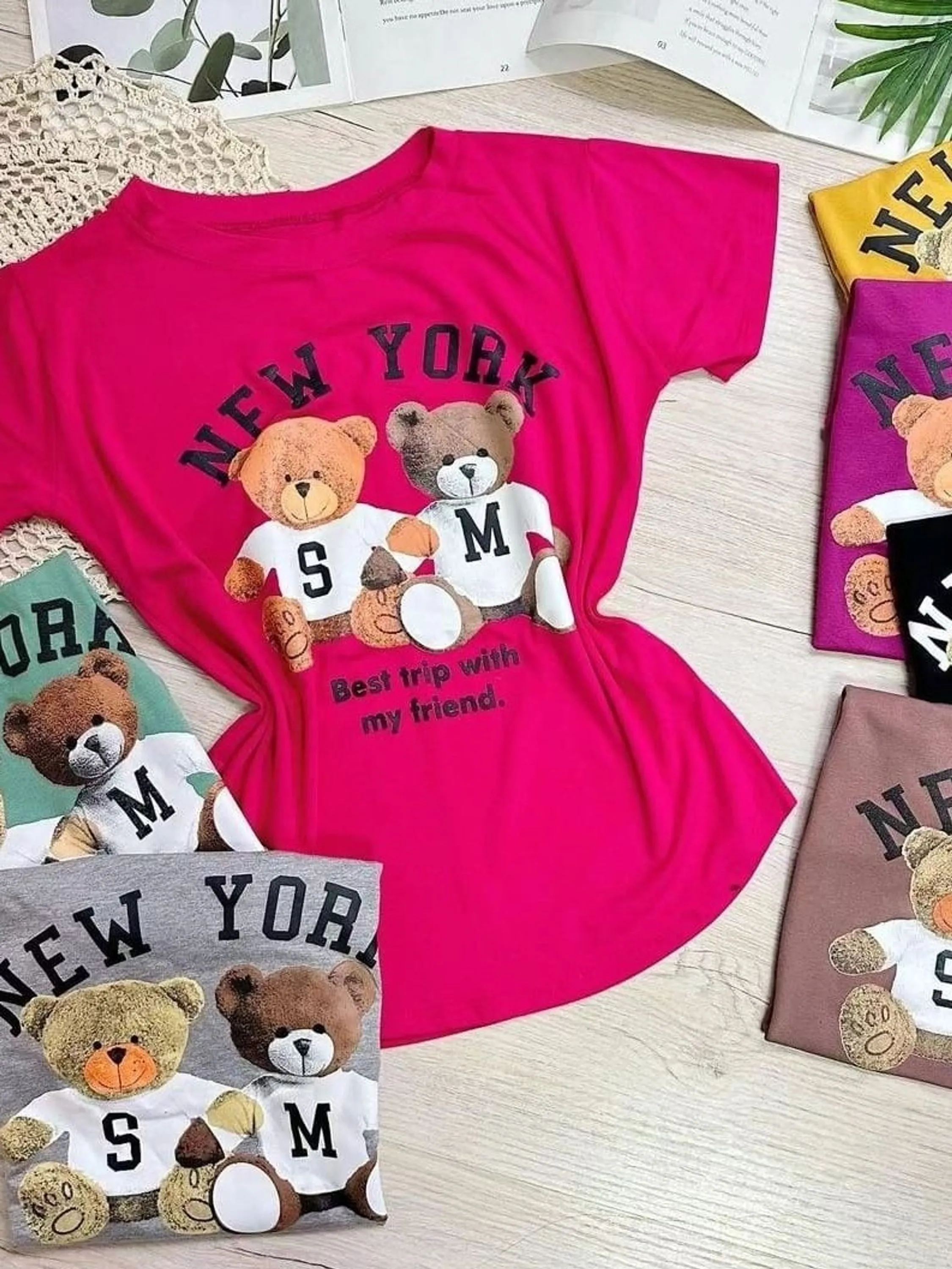 Tshirt New York ursinho