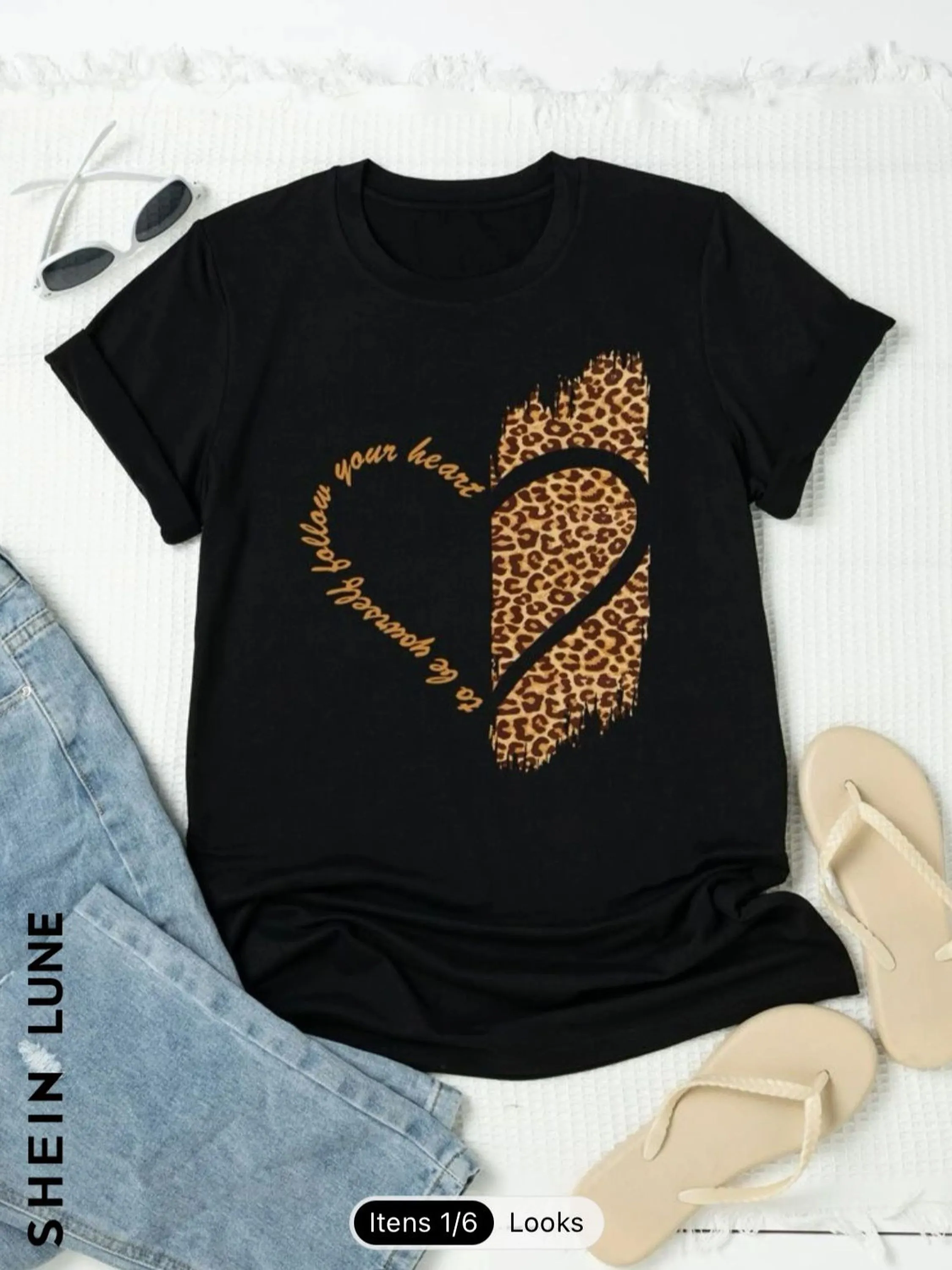 Camisetas manga curta de algodão moda feminino