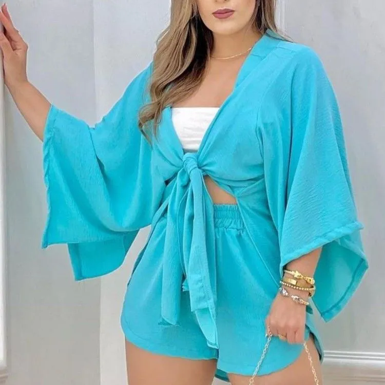 Conjunto kimono com short