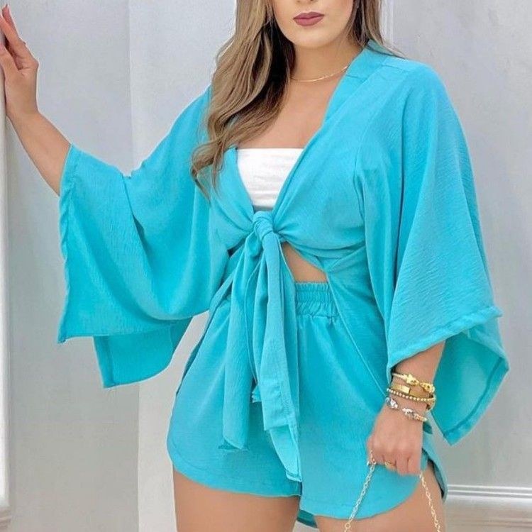 Conjunto kimono com short