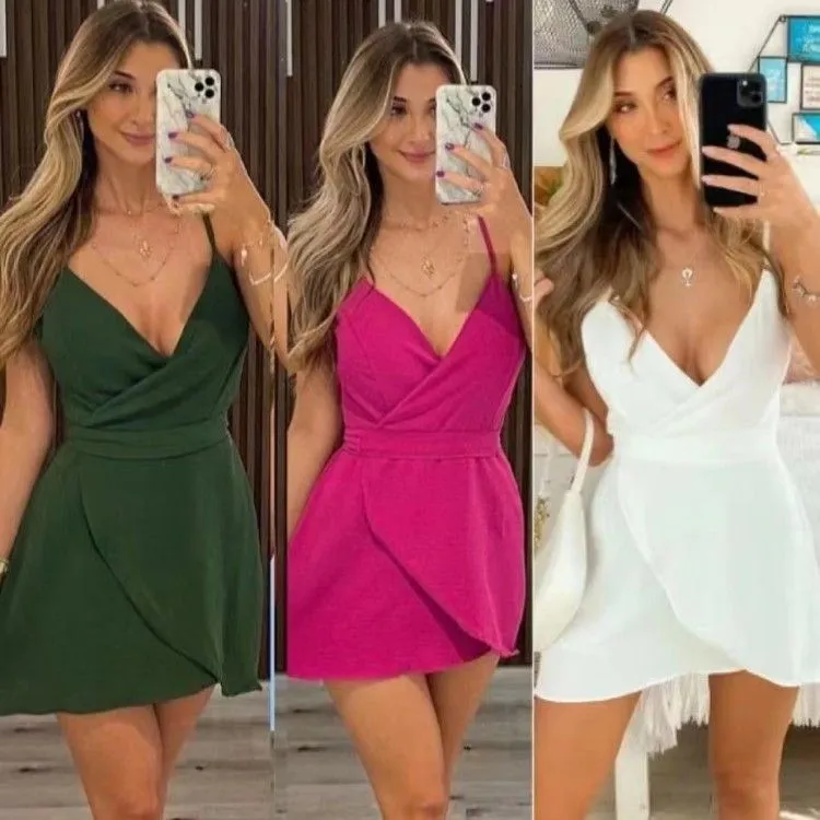 Vestido feminina macaquinho