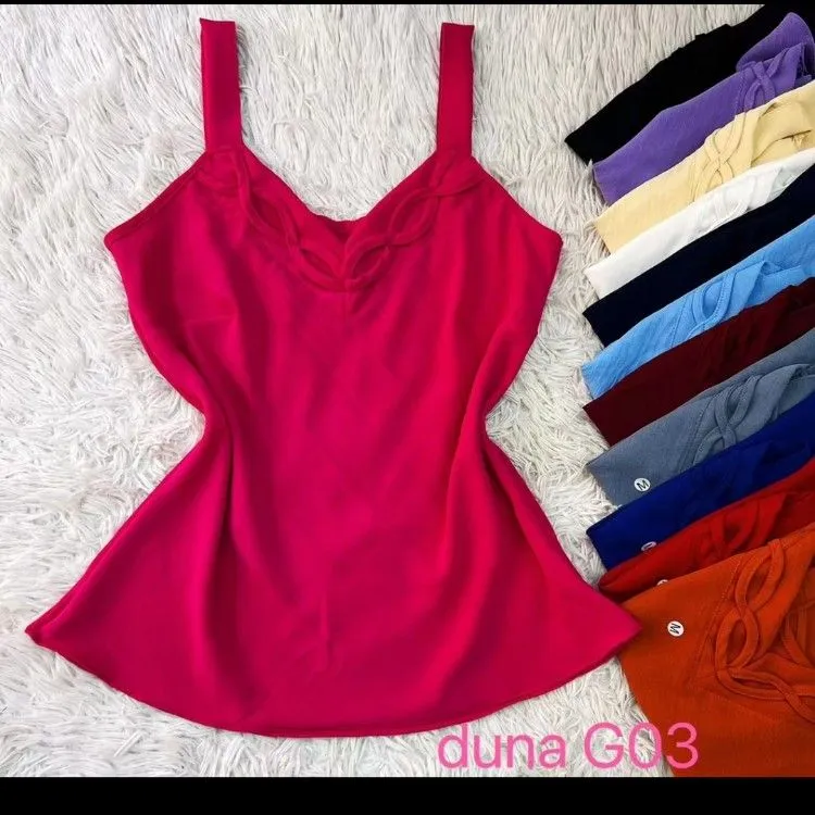 blusa Alcinha de duna novo modelo zuzu moda feminina